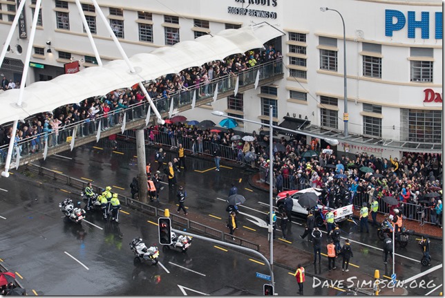 AUCKLAND, NEW ZEALAND - JULY 06: during the Team New Zealand Americas Cup Welcome Home Parade on July 6, 2017 in Auckland, New Zealand. (Photo by Dave Simpson/Getty Images)